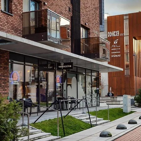#stayhere - Brand New & Luxury 1bdr Upscale Neighbourhood Paupys アパート ヴィリニュス